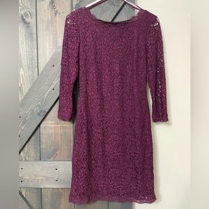 Adrianna Papell - Short Evening Lace Dress